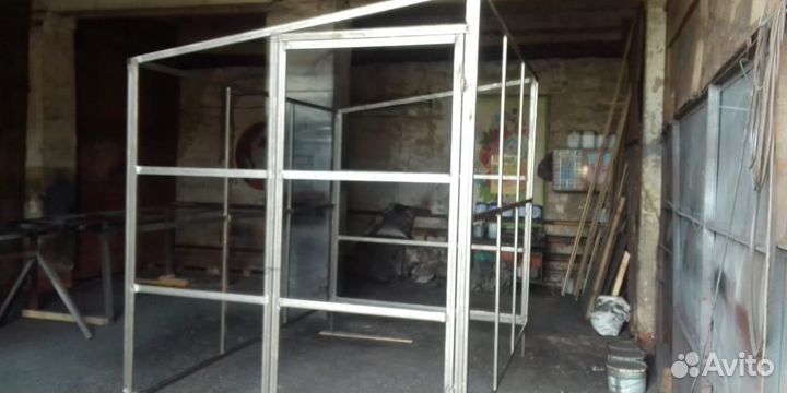 Вольер для Собак Скелет.(Металлокаркас)