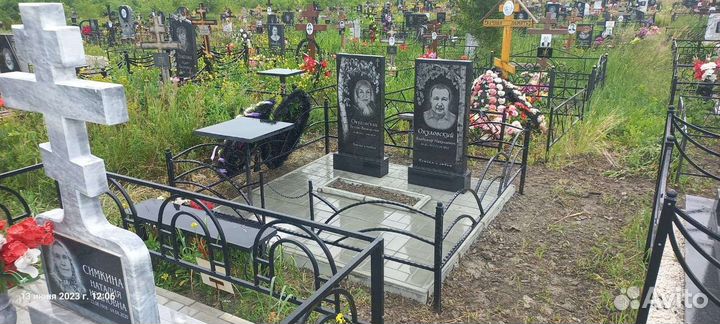 Установка памятников