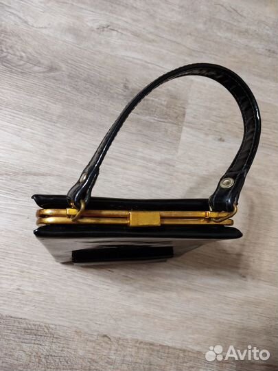 Сумка лакерованная винтаж СССР