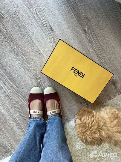 Балетки fendi