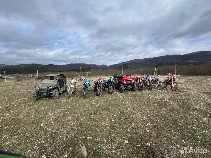 Прокат мотоциклов эндуро, Квадроциклы, Багги