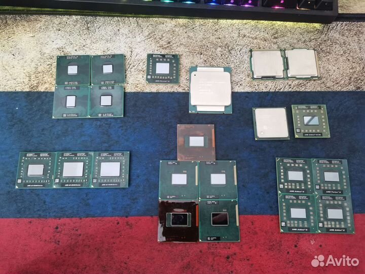 Процессоры intel, amd для ноутбуков и пк