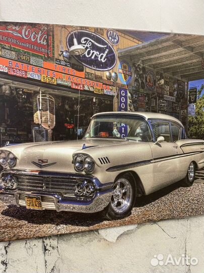 Декор на стену ретро авто