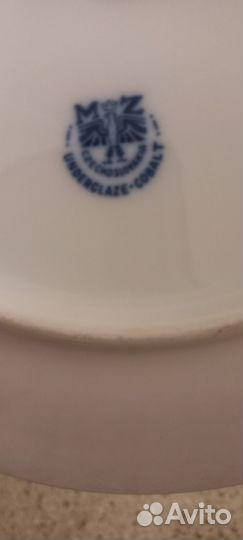 Набор столовой посуды кобальт