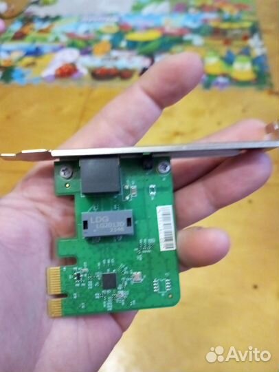Сетевая карта TP-link Gigabit PCI-Ex1