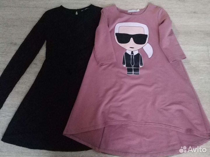 Вещи пакетом на девочку 140, 146, 152