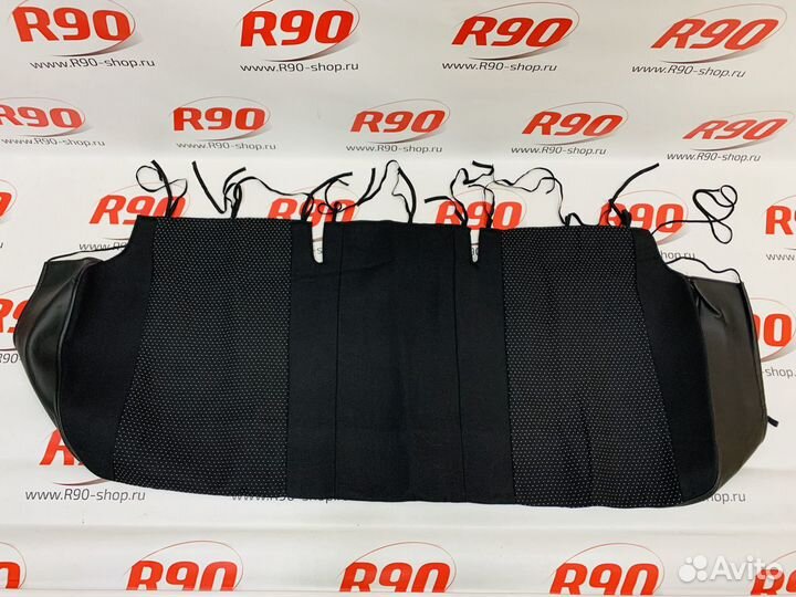 Чехлы сидений Веста (ткань+экокожа)