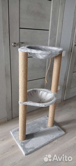 Когтеточка столбик лежанка