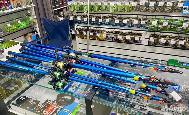 Удочка с поплавком в сборе