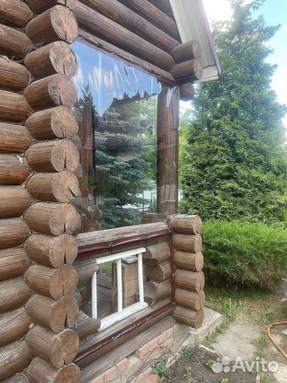 Мягкие окна для террасы, беседки, веранды под ключ