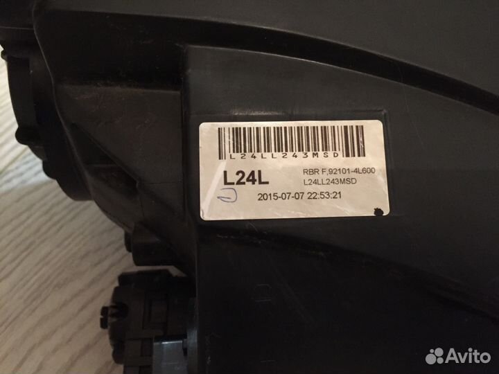 Фара левая в сборе (Солярис 2)