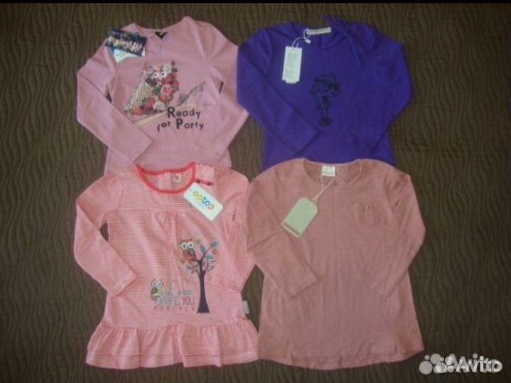 Новые лонги Next, Acoola д/д 104-110-116р