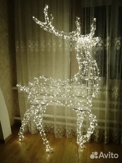 Олень из нержавейки