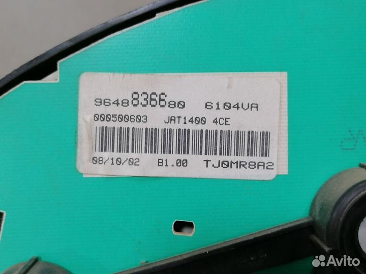 Панель приборов для Peugeot 206 1998-2012