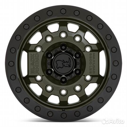 Диски c Бедлоком Black Rhino R17 6x139,7 LC Prado