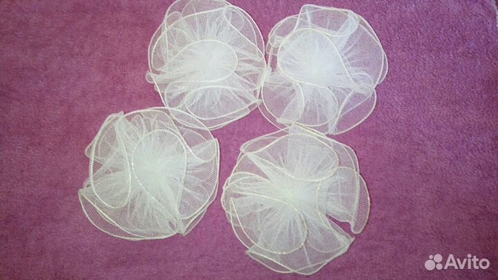 Бантики из фатина