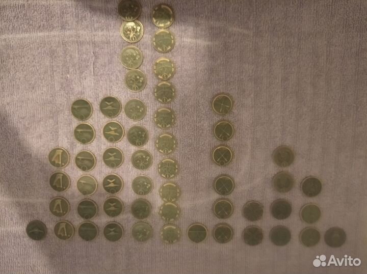 Монетки из пятерочки по штучно