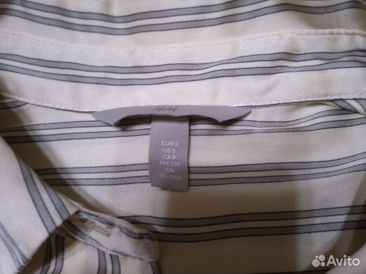 Блузка HM полосатая 46-48