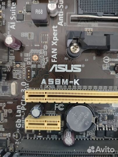 Материнская плата asus A58M-K FM2+