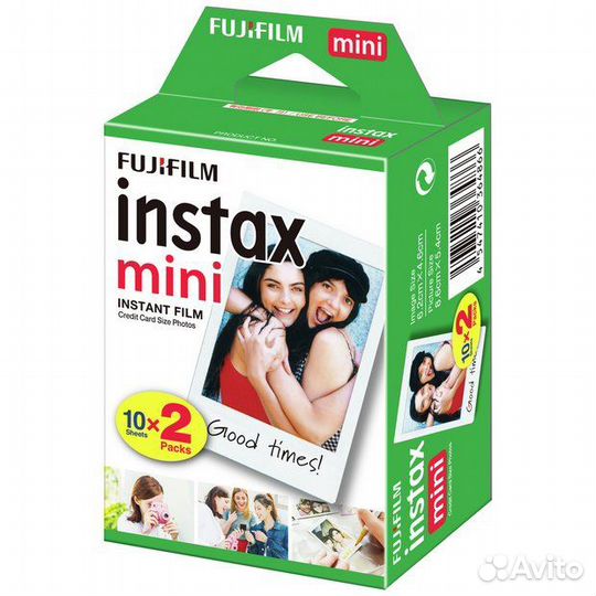Картриджи для Fujifilm instax mini 10х2