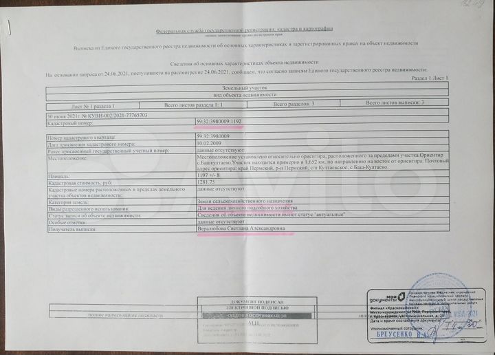 Участок 12 сот. (СНТ, ДНП)