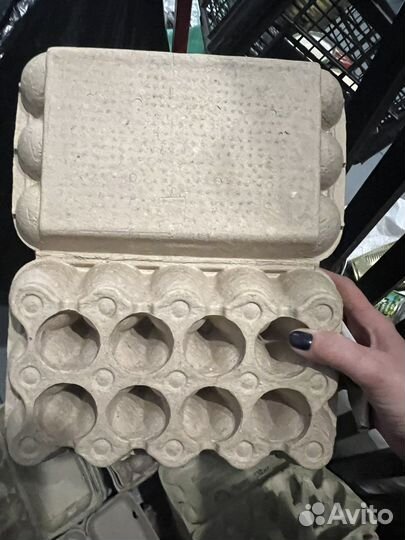 Упаковка для яиц (на 15 штук) без товарных знаков