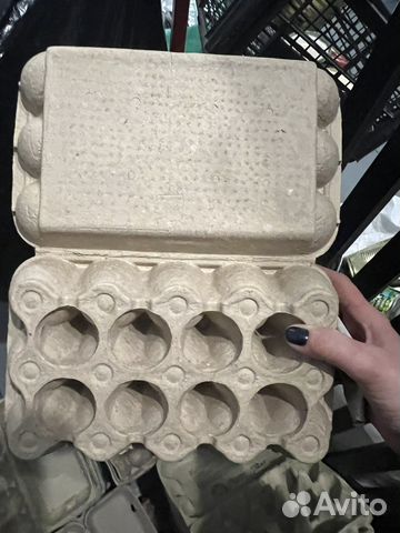 Упаковка для яиц (на 15 штук) без товарных знаков