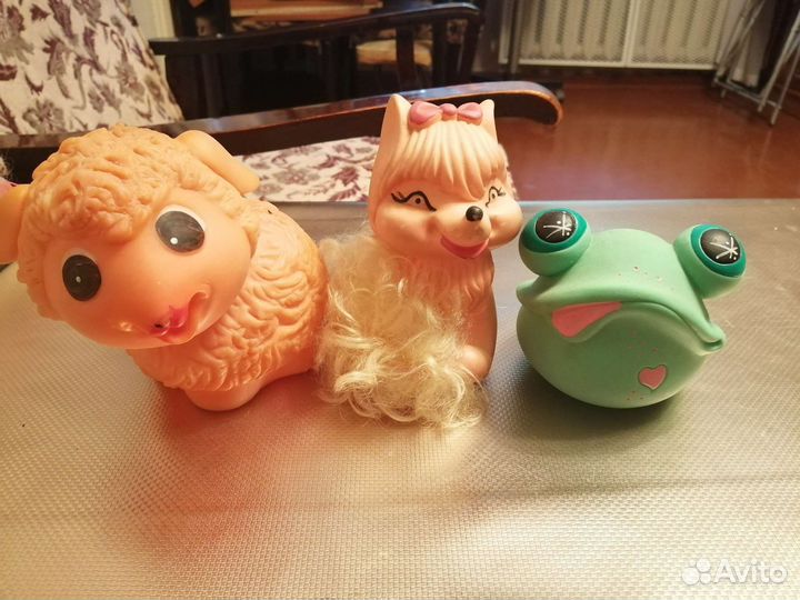 Резиновые игрушки СССР