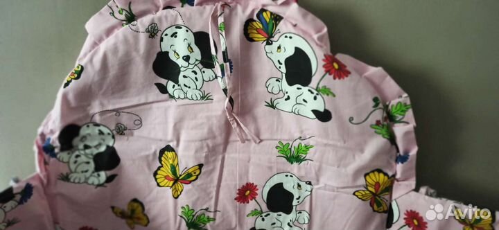 Бортик в кроватку новый