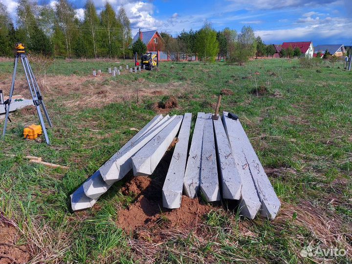 Жб сваи. Фундамент на жб сваях под ключ