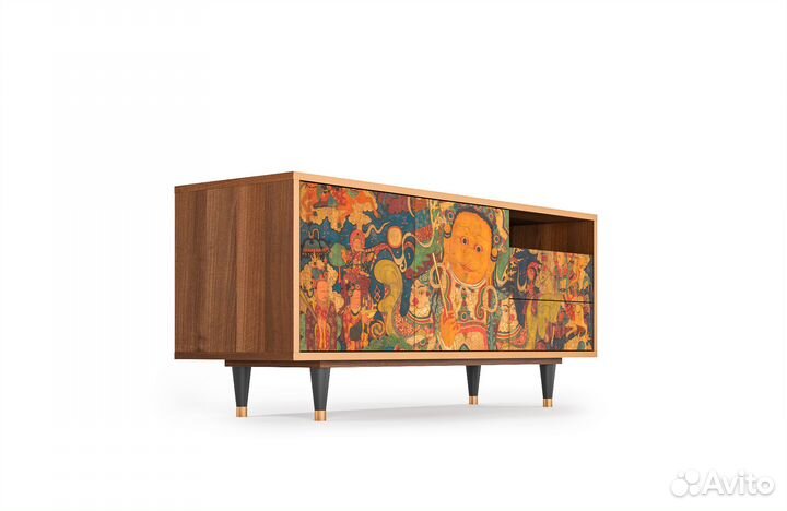 Тв-тумба T7 - Орех - God