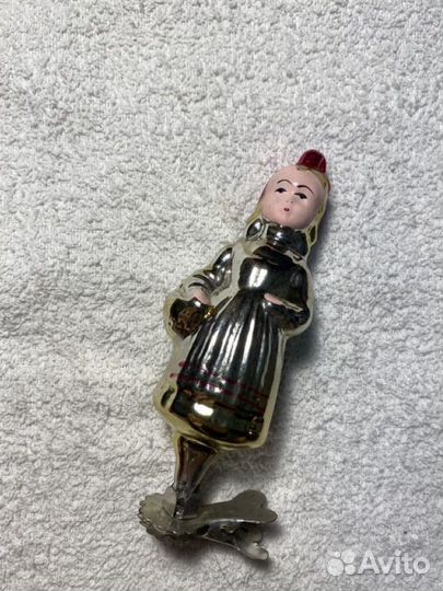 Елочные игрушки СССР. Факир. Красная шапочка