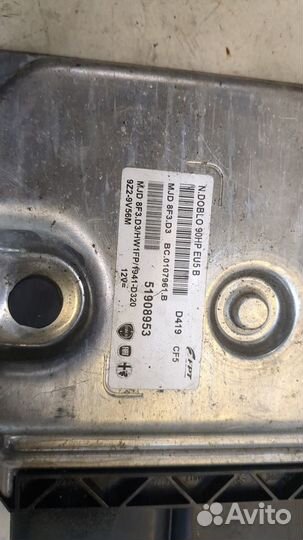 Блок управления двигателем Fiat Doblo, 2012