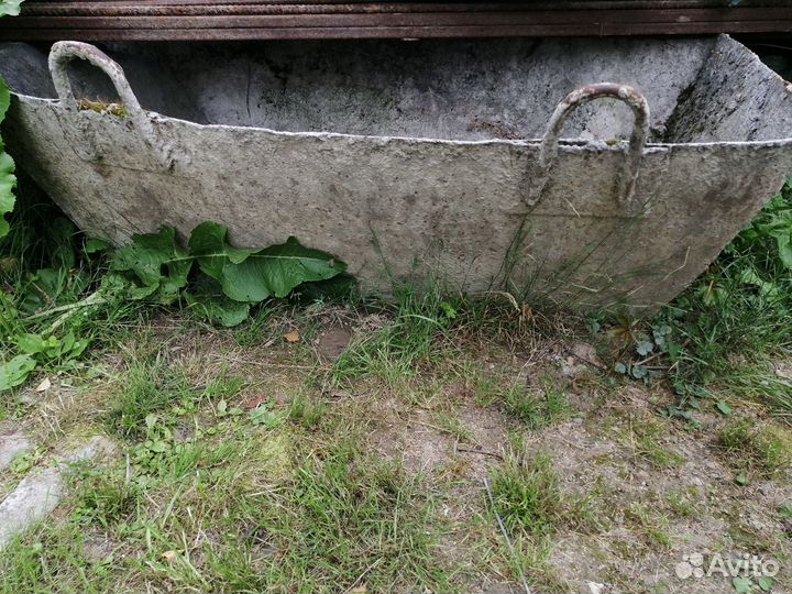 Корыто, Столбы, Доска, Металлочерепица