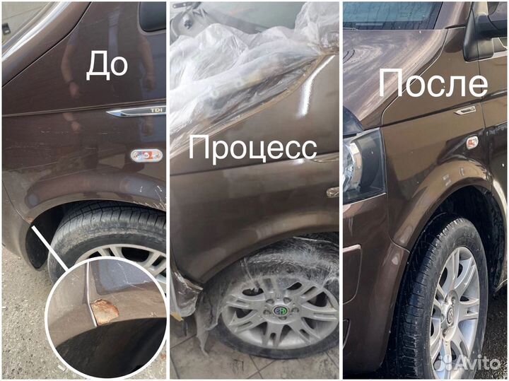 Кузовной ремонт и покраска автомобиля