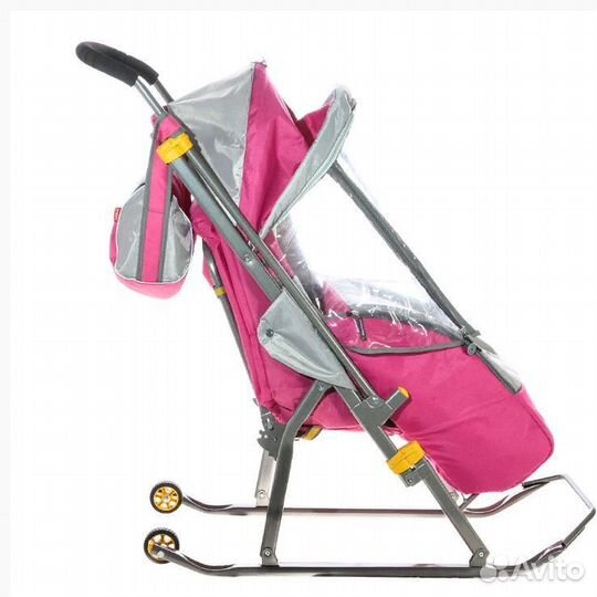 Детские санки коляска