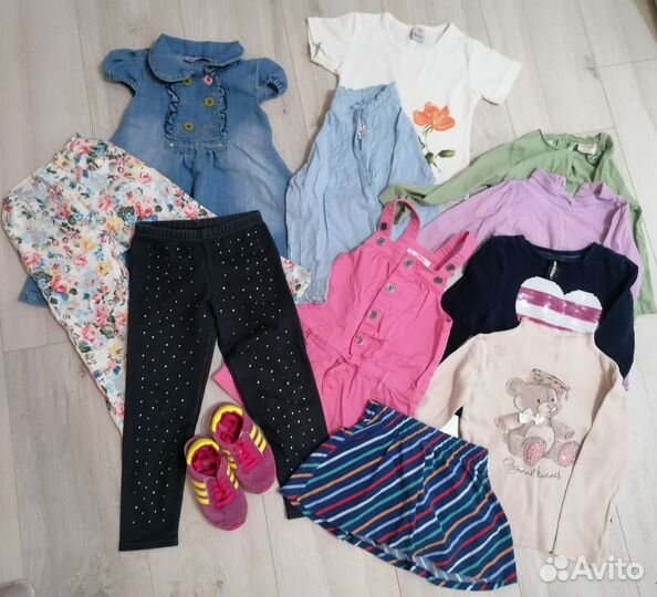 Вещи пакетом на девочку 92-98