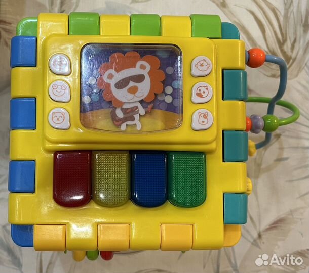 Бизикубик музыкальный для малышей
