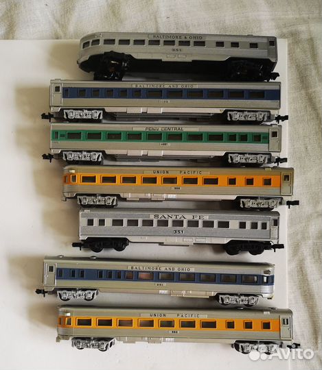 Железная дорога n 1/160, Америка