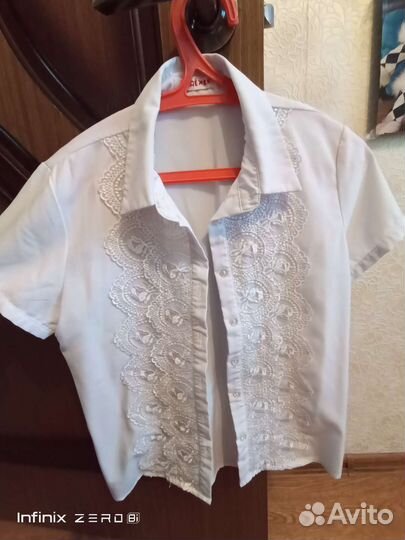 Блузка школьная