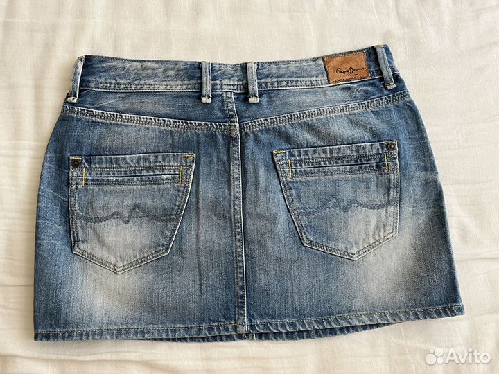 Юбка джинсовая мини Pepe Jeans