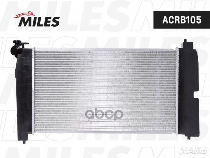 Радиатор охлаждения toyota corolla 1.4/1.6 02