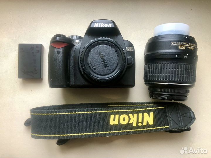 Зеркальный фотоаппарат nikon d60