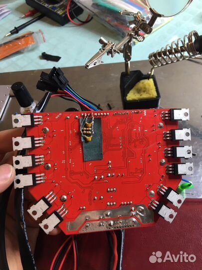 Прошивка платы гироскутера под ручку газа