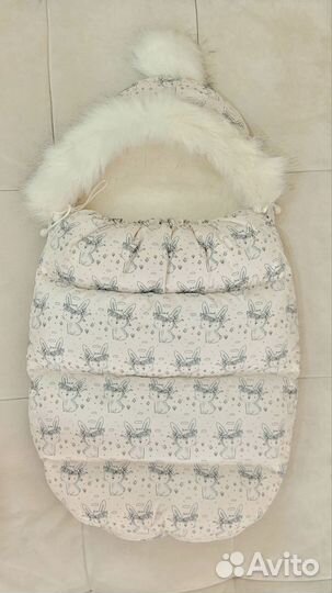 Конверт зимний на выписку