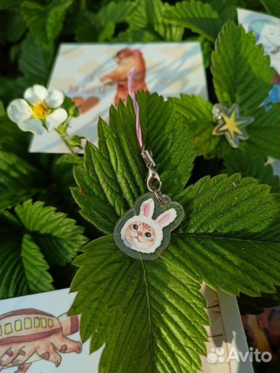 Брелок на телефон 2.5см авторский