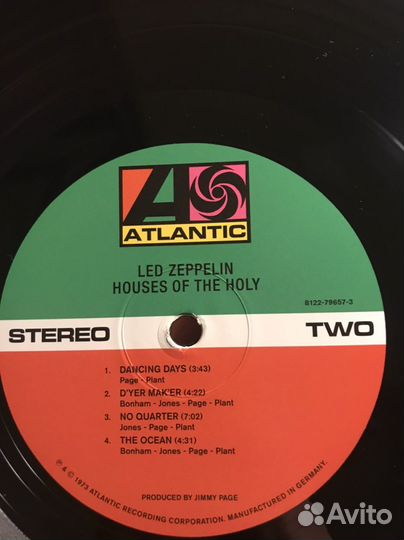 LED zeppelin house of the holy