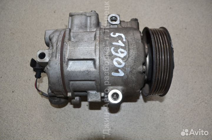 Компрессор кондиционера 1.9 дизель Golf 4 Polo 4