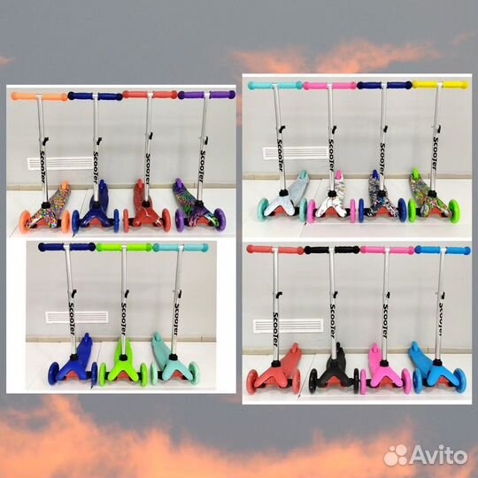 Детский самокат мини Scooter