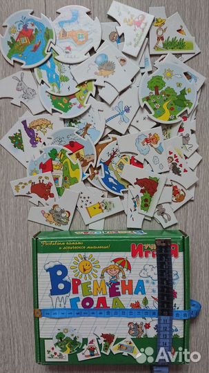 Развивающие обучающие наборы для детей 3+